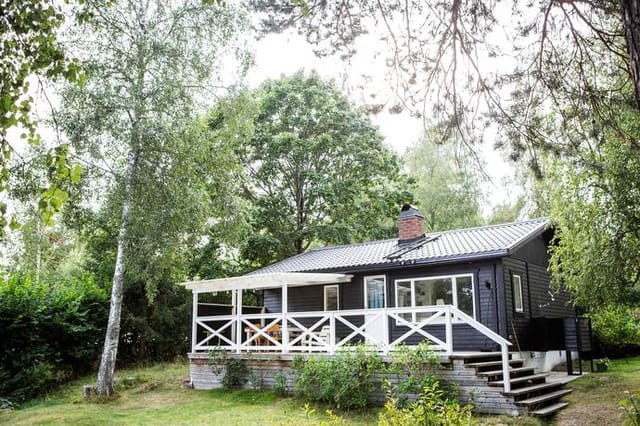 Exterior view of the holiday home