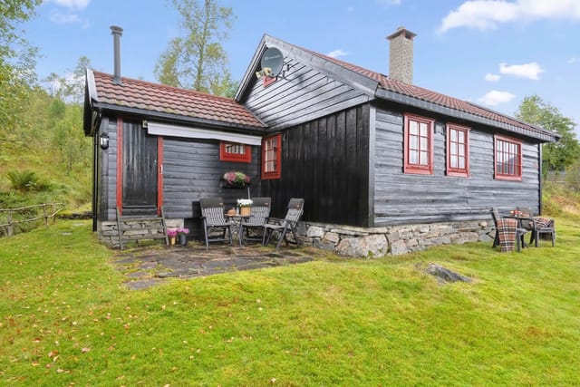 Front view of the cabin